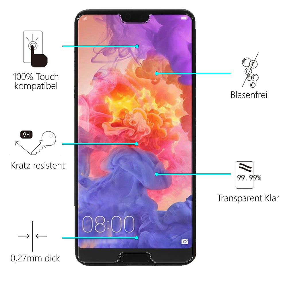 Glas 2in1 für Huawei P20 Pro