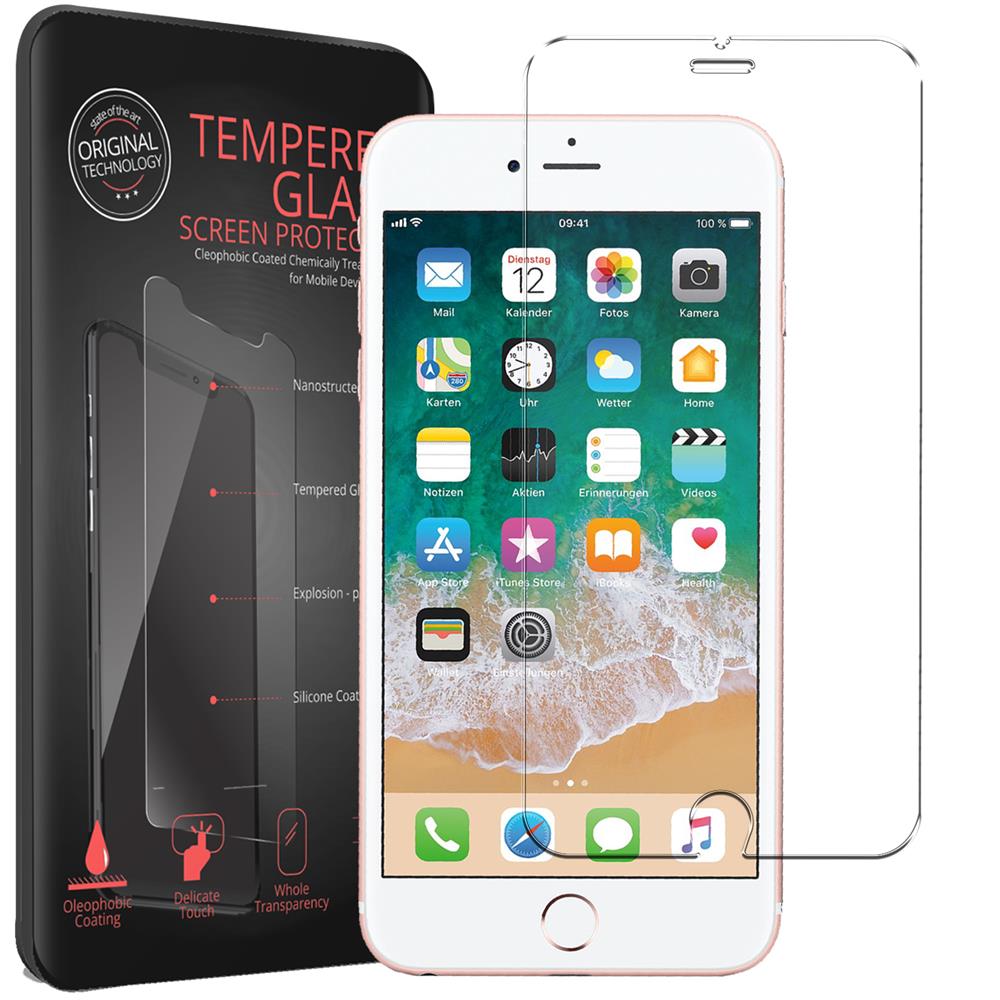 Glas 2in1 für Apple iPhone 6 Plus / 6S Plus