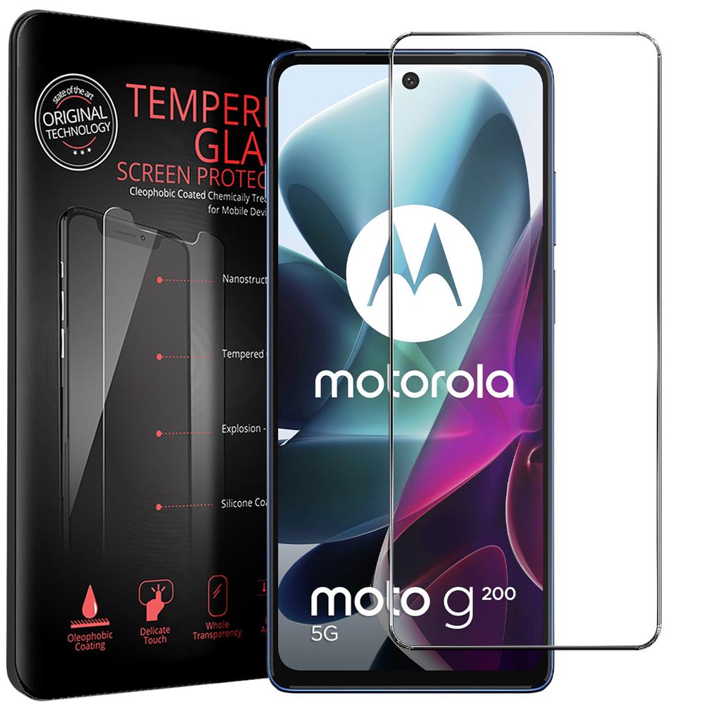 Glas 2in1 für Motorola Moto G200 5G