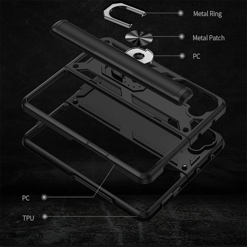 Army Case für Samsung Galaxy Z Fold 5 in Schwarz