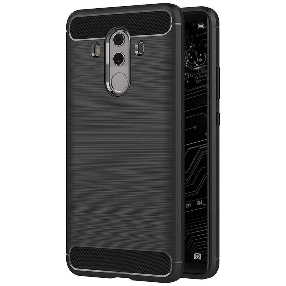 Carbon Brush TPU für Huawei Mate 10 Pro in Schwarz