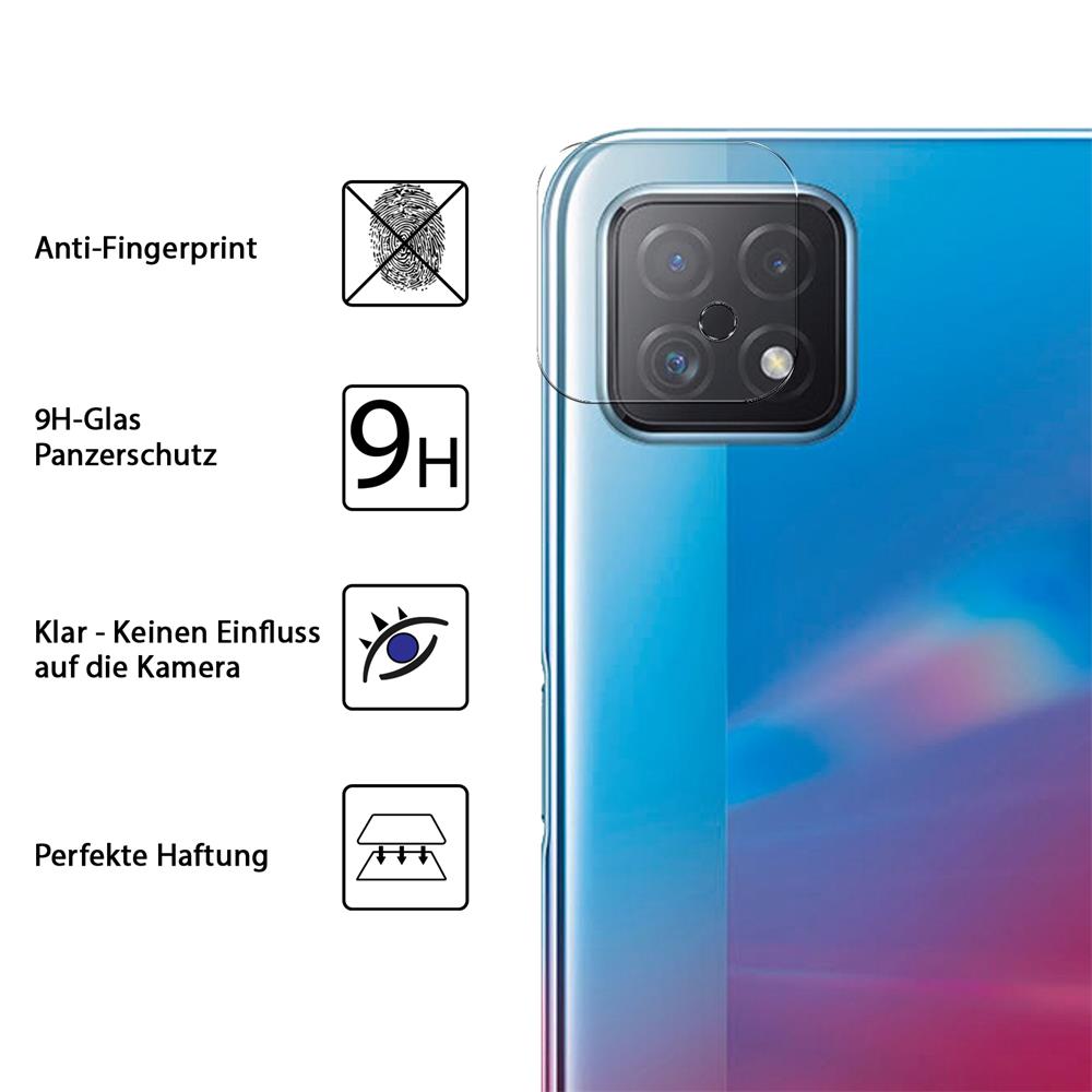 4in1 Glas Set für OPPO A73 5G