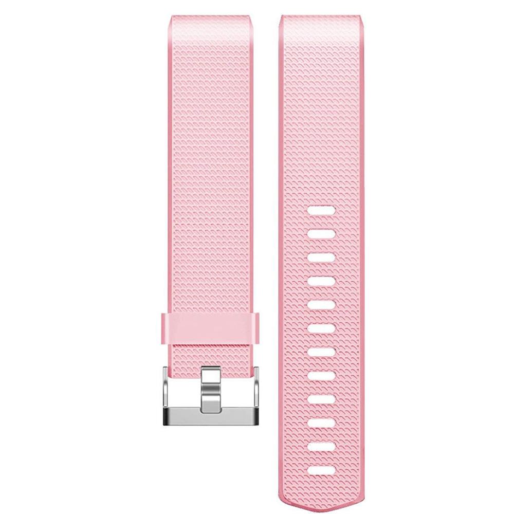 Fitnessarmband TPU für Fitbit Charge 2 - Größe S in Rosa