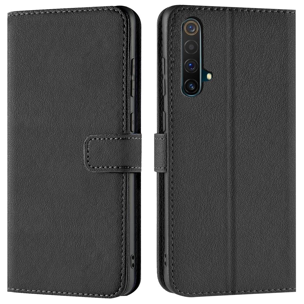 Basic Wallet für Realme X50 5G / X3 in Schwarz