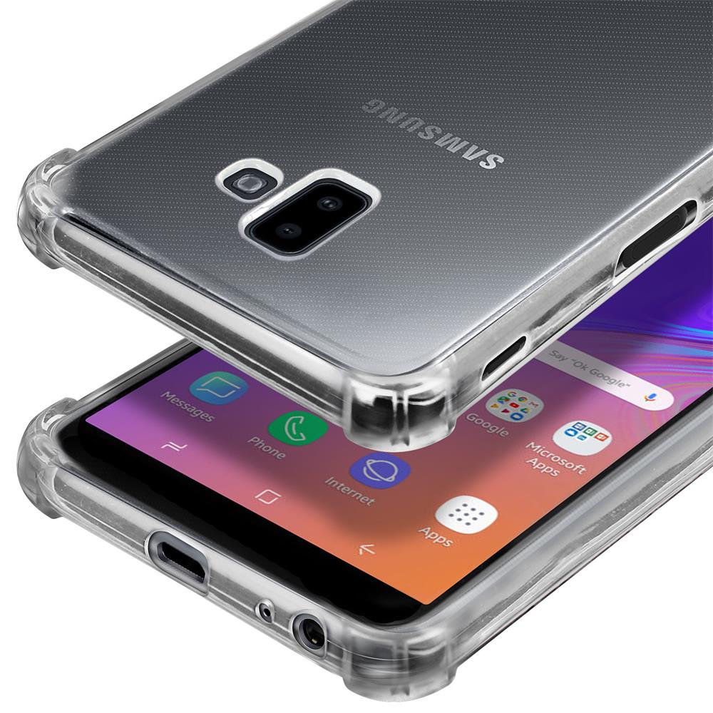 Rugged TPU für Samsung Galaxy J6 Plus in Transparent