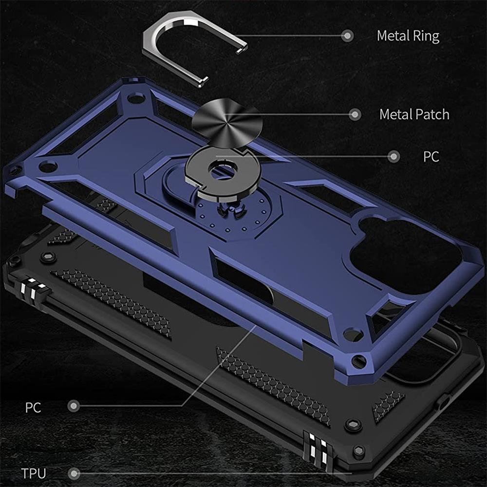 Army Case für Samsung Galaxy A22 4G / M32 / M22 in Blau