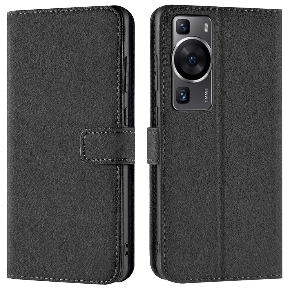 Basic Wallet für Huawei P60 Pro in Schwarz