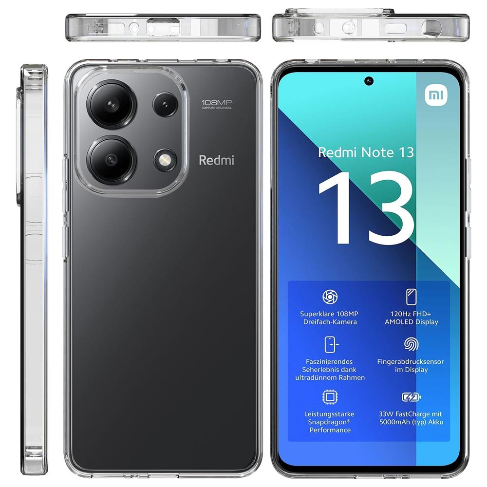 Zero für Xiaomi Redmi Note 13 (4G) in Transparent