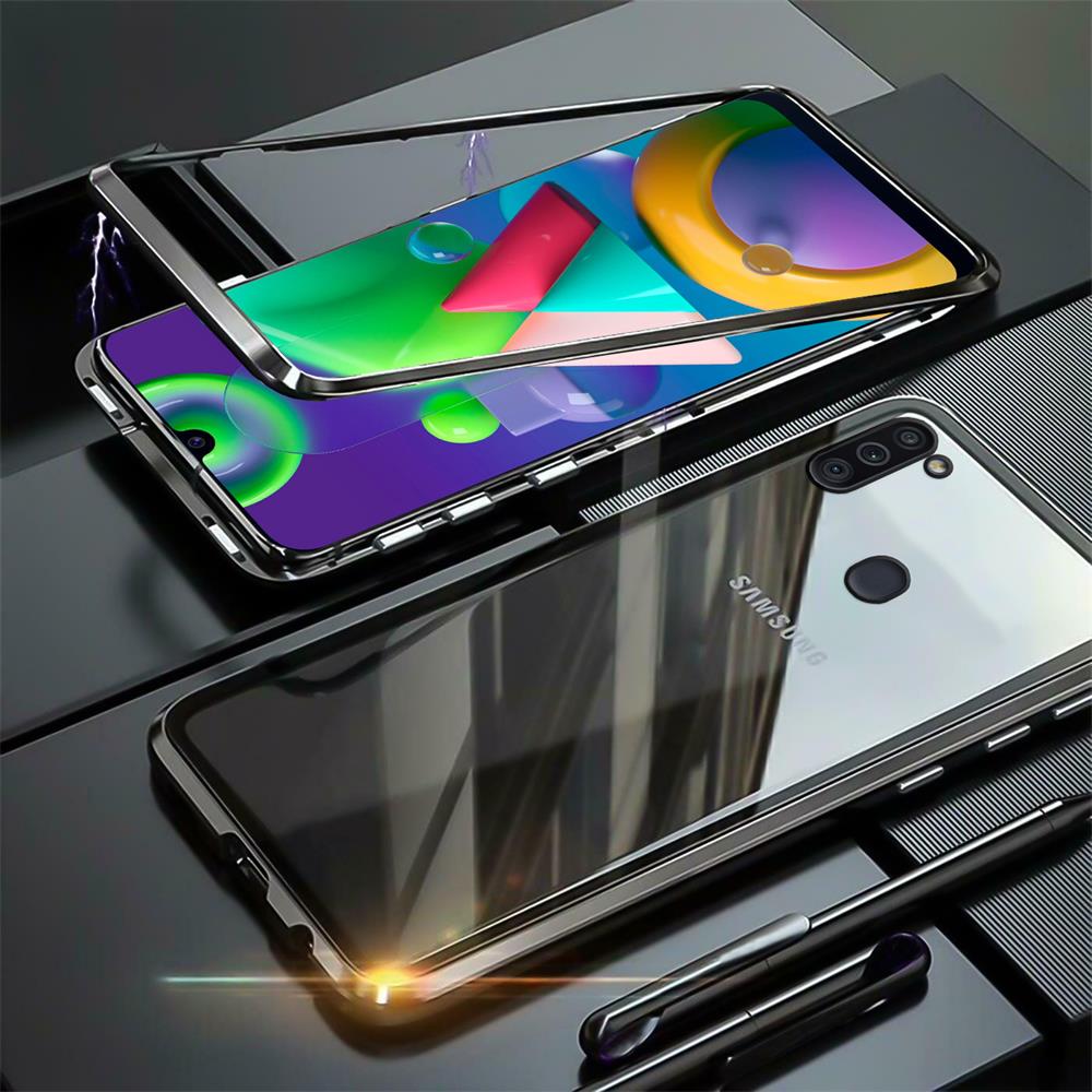 Magnetic Case für Samsung Galaxy M11 in Schwarz