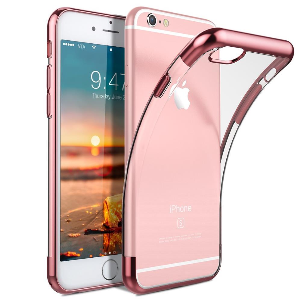 Zero Edge Color für Apple iPhone 6 Plus / 6s Plus in Rosegold