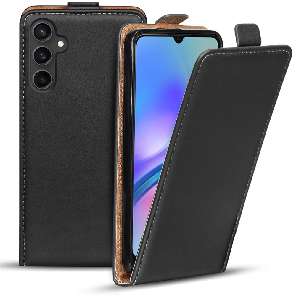 Basic Flip für Samsung Galaxy A05s in Schwarz