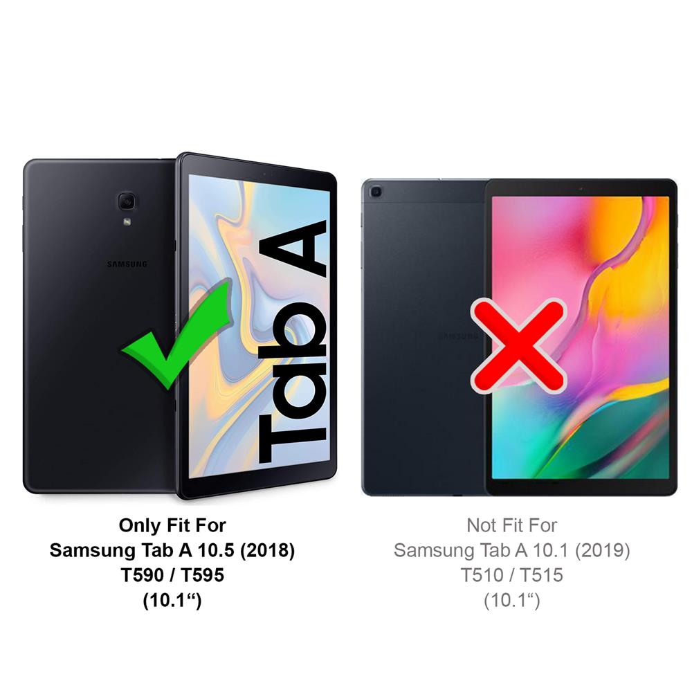 Outdoor Tab für Samsung Galaxy Tab A 10.5 T590 in Schwarz
