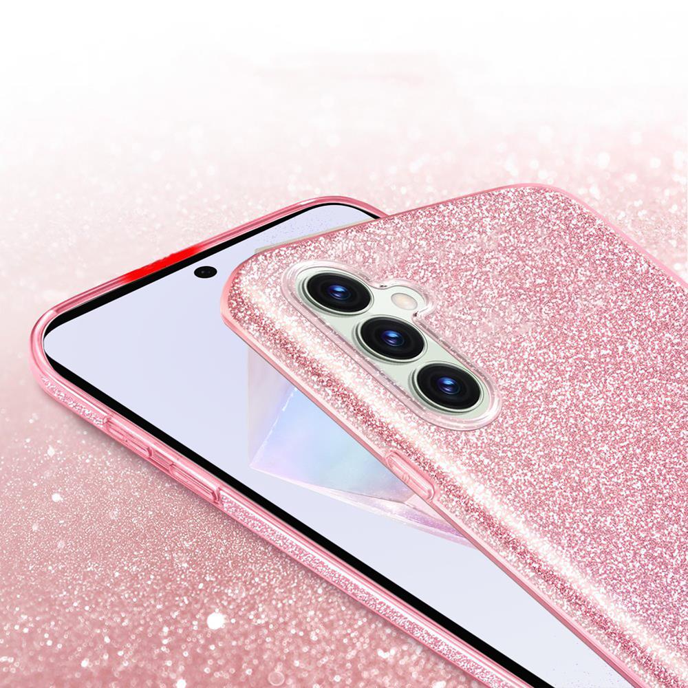 Shiny TPU für Samsung Galaxy S24 Ultra in Rosegold
