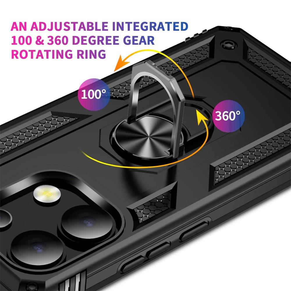 Army Case für Xiaomi Redmi Note 13 Pro 4G in Schwarz