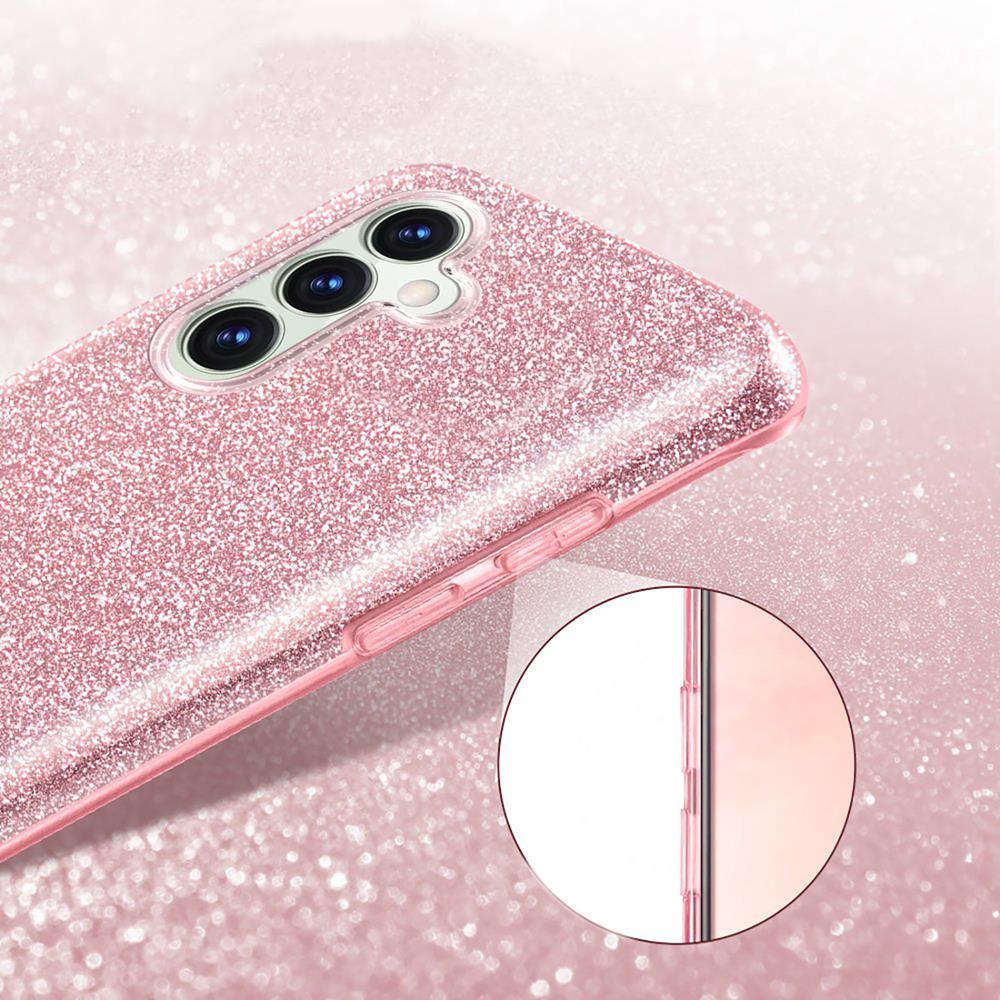 Shiny TPU für Samsung Galaxy A16 5G in Rosegold