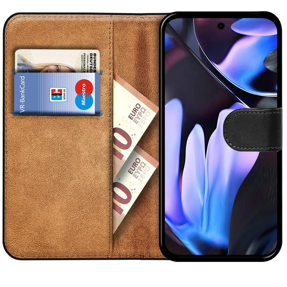 Basic Wallet für Google Pixel 9 Pro XL in Schwarz
