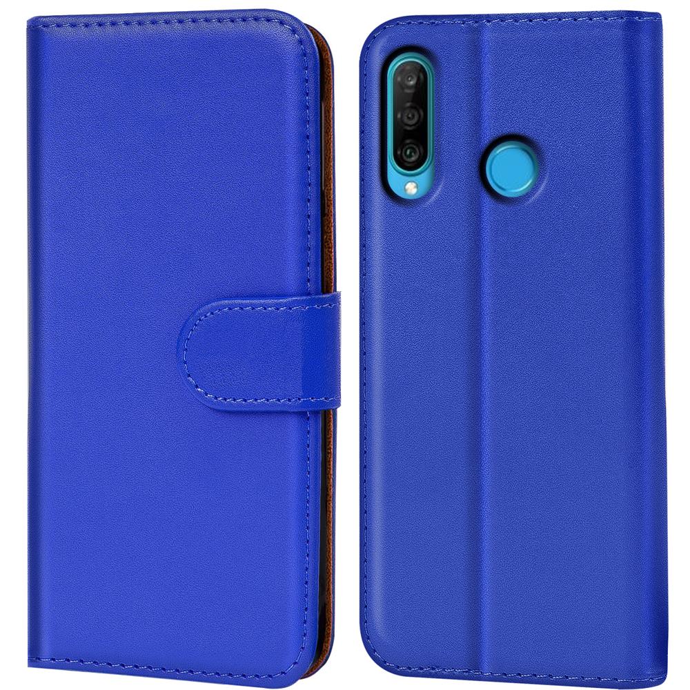 Basic Wallet für Huawei P30 Lite in Blau