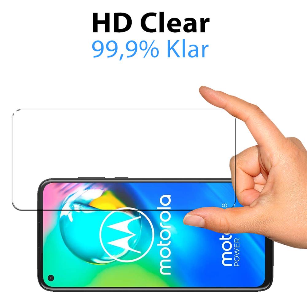 Glas 2in1 für Motorola Moto G8 Power