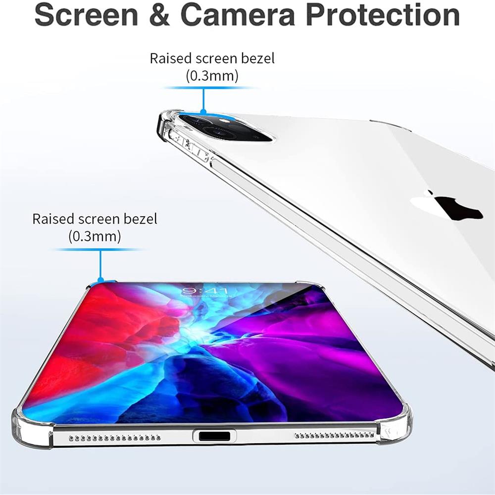 Rugged TPU Tab für Apple iPad Pro 12.9 (2021) in Transparent