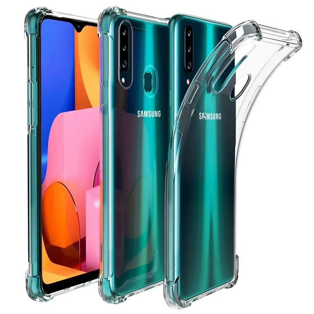 Rugged TPU für Samsung Galaxy A20s in Transparent