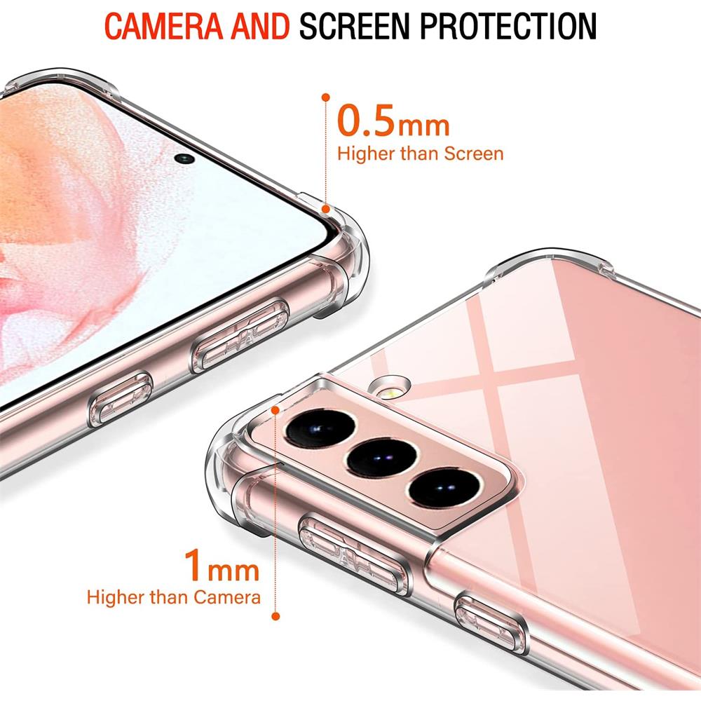 Rugged TPU für Samsung Galaxy S22 Plus in Transparent