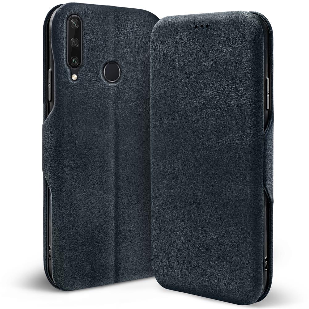 Shell Flip für Huawei Y6P in Blau