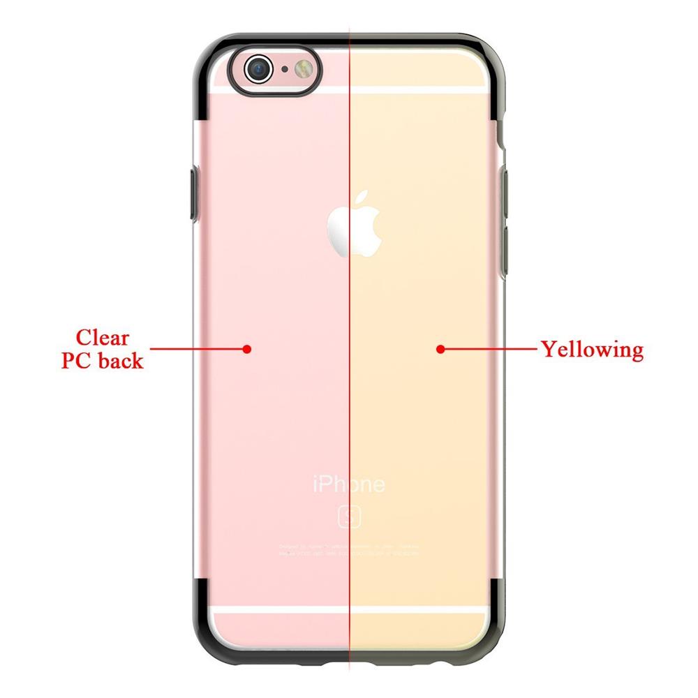 Zero Edge Color für Apple iPhone 6 Plus / 6s Plus in Schwarz