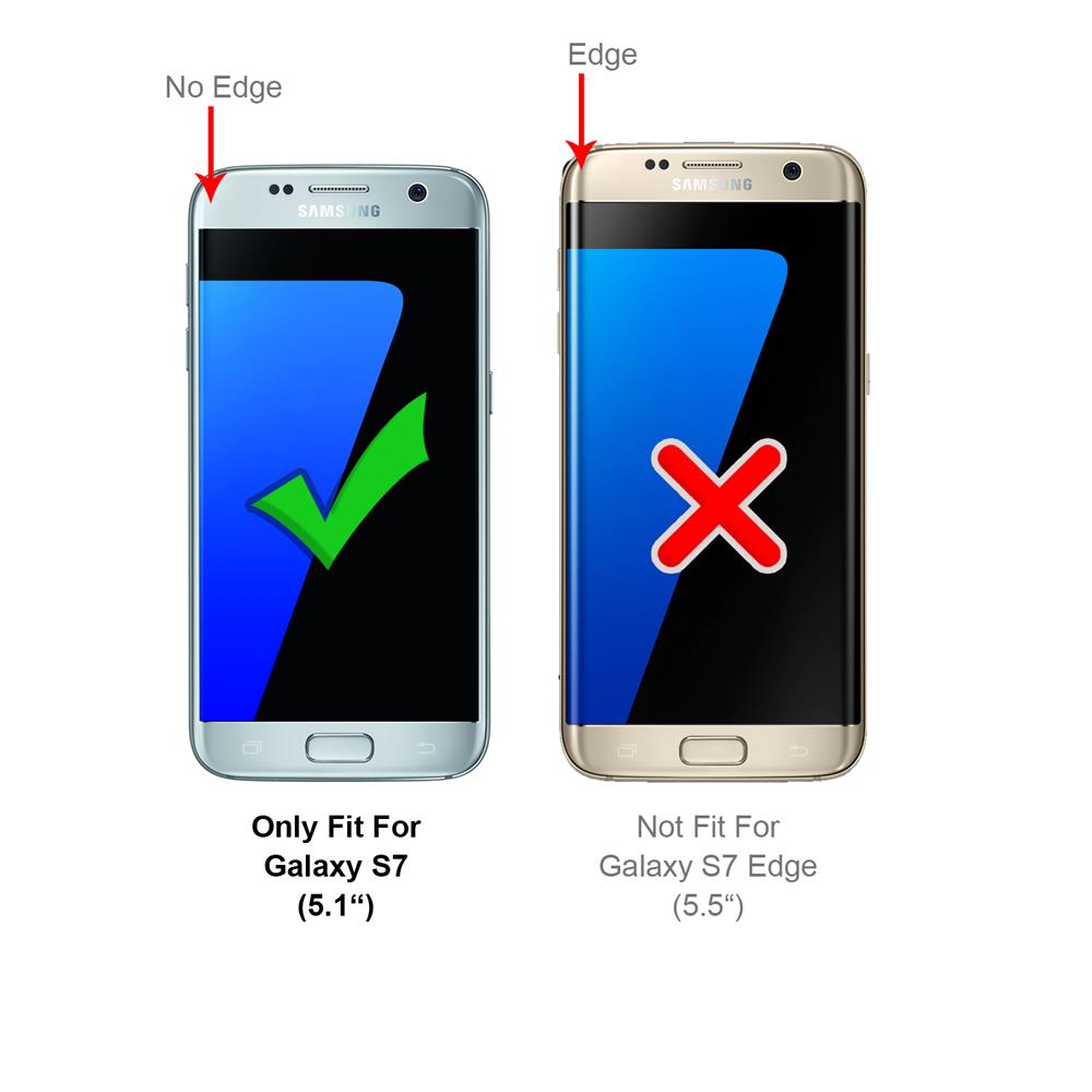 Basic Flip für Samsung Galaxy S7 Basic Flip für Samsung Galaxy S7 in Schwarz