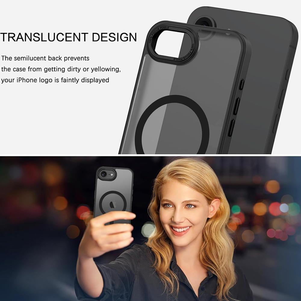 Frame Case für Apple iPhone 17e in Schwarz