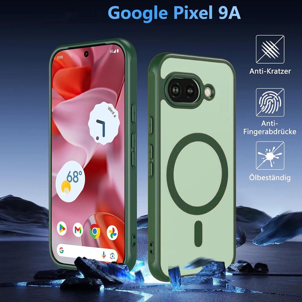 Zoya TPU für Google Pixel 9a in Grün