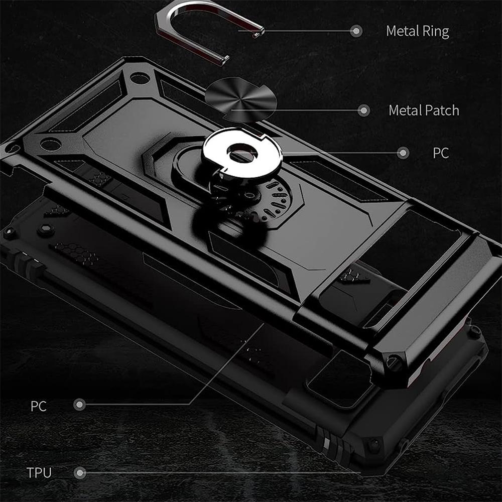 Army Case für Google Pixel 8a in Schwarz