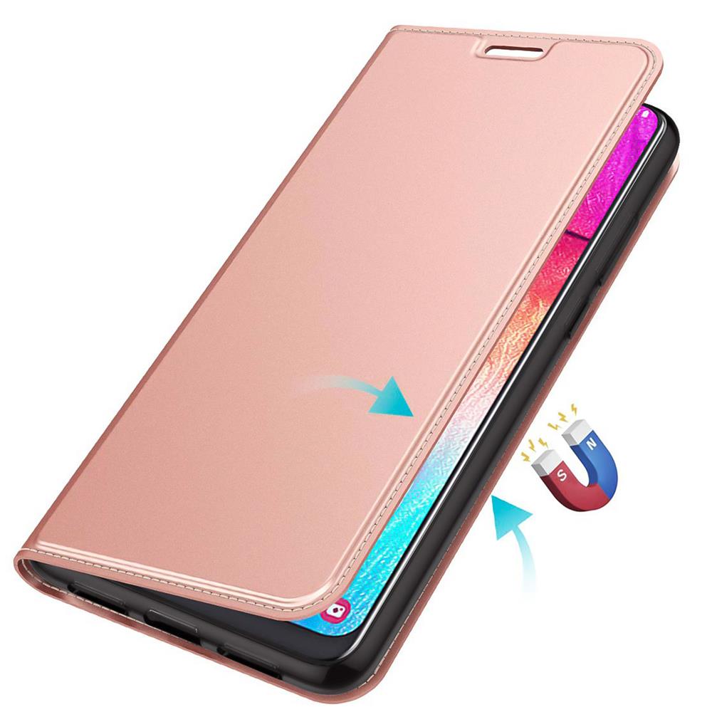 Electroplated Flip für Samsung Galaxy A80 in Rosegold