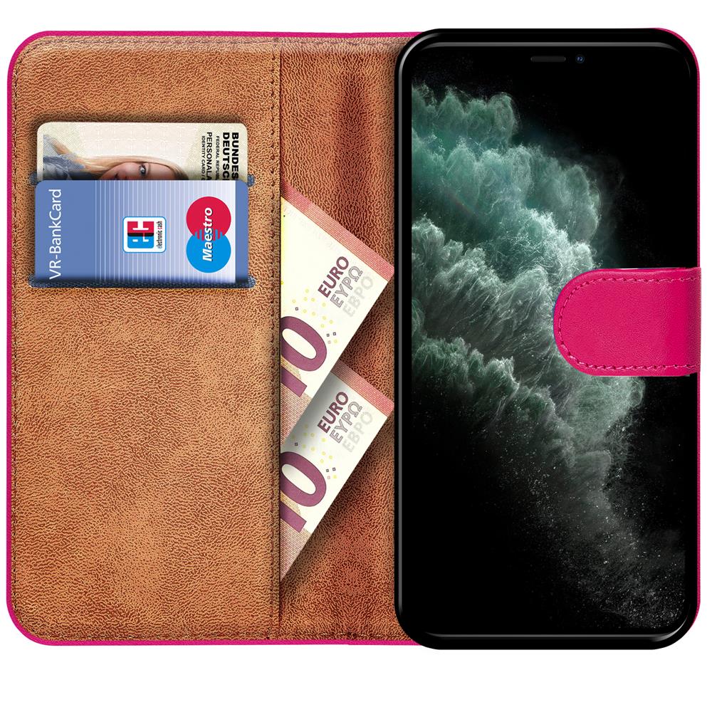 Basic Wallet für Apple iPhone 11 Pro Max in Pink