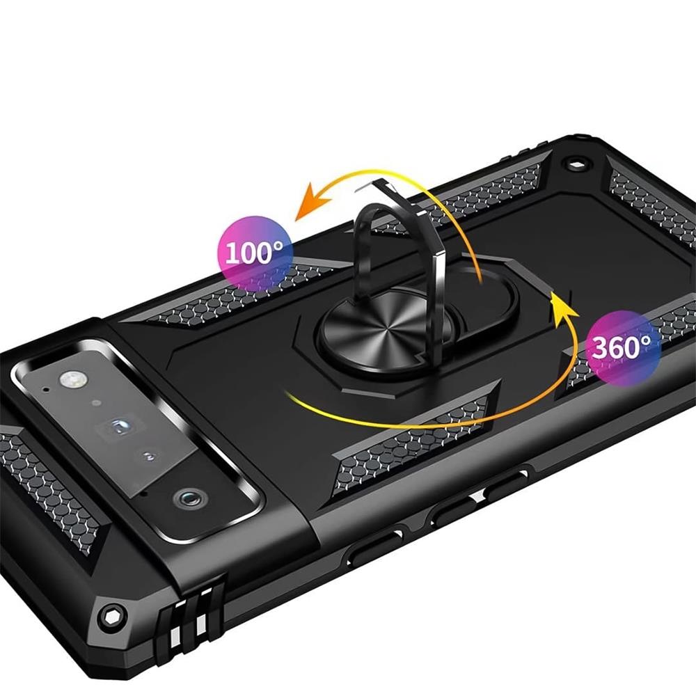 Army Case für Google Pixel 7a in Schwarz