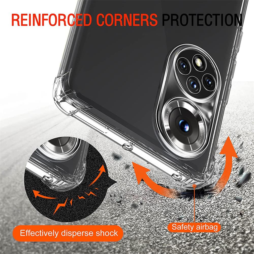 Rugged TPU für Huawei Nova 9 / Honor 50 in Transparent