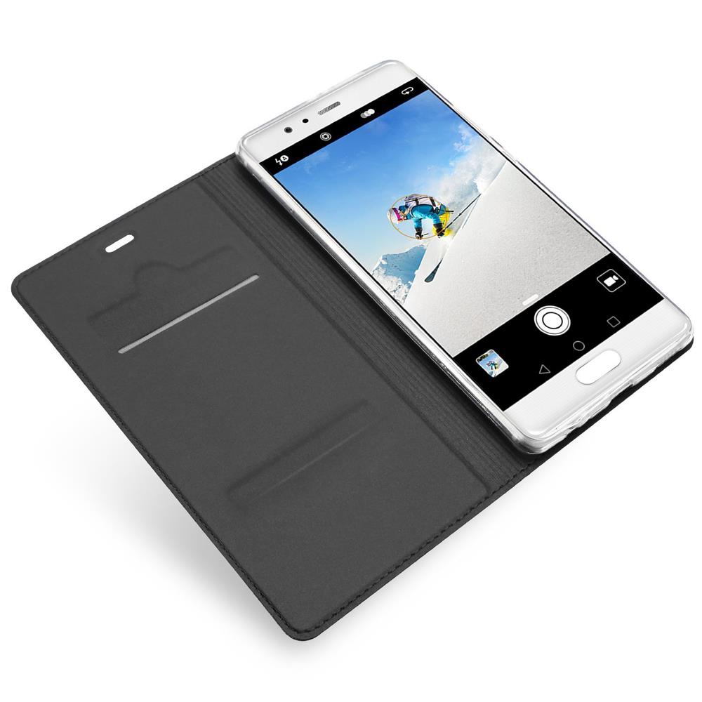 Electroplated Flip für Huawei P10 in Schwarz