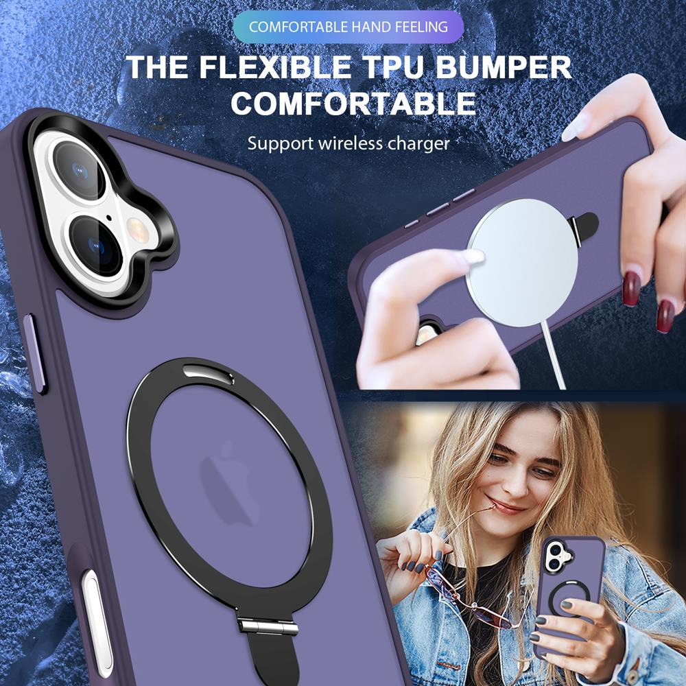 Skin MagSafe für Apple iPhone 16 Plus in Violett