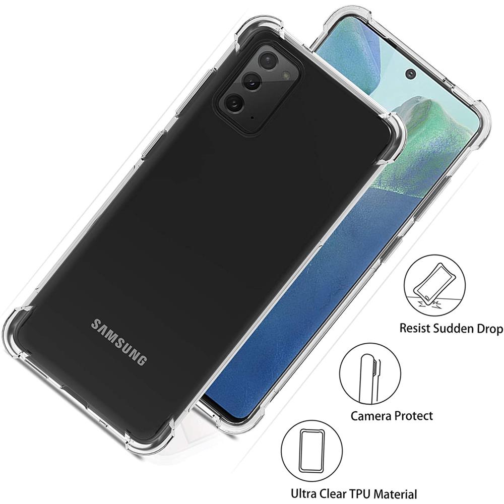 Rugged TPU für Samsung Galaxy Note 20 in Transparent
