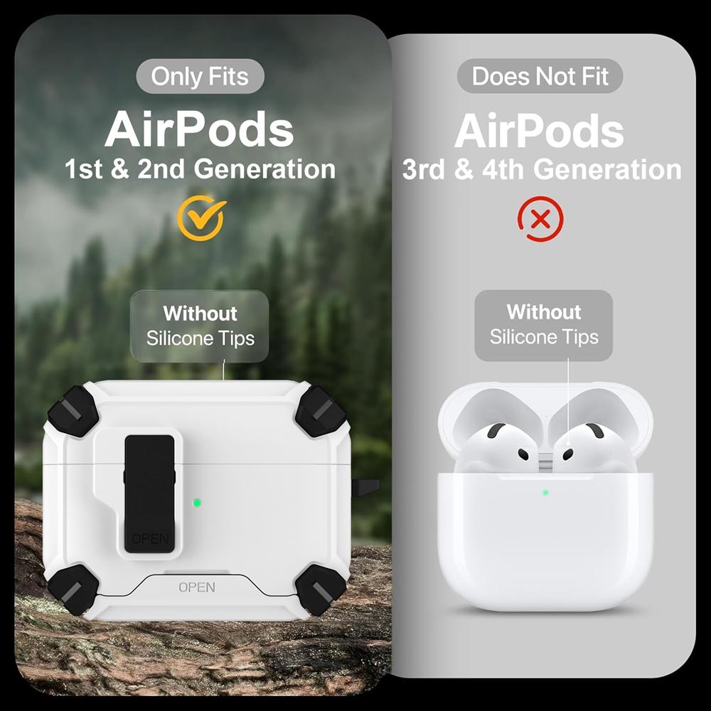 AirPods Defender für AirPods 1 / 2 in Weiss