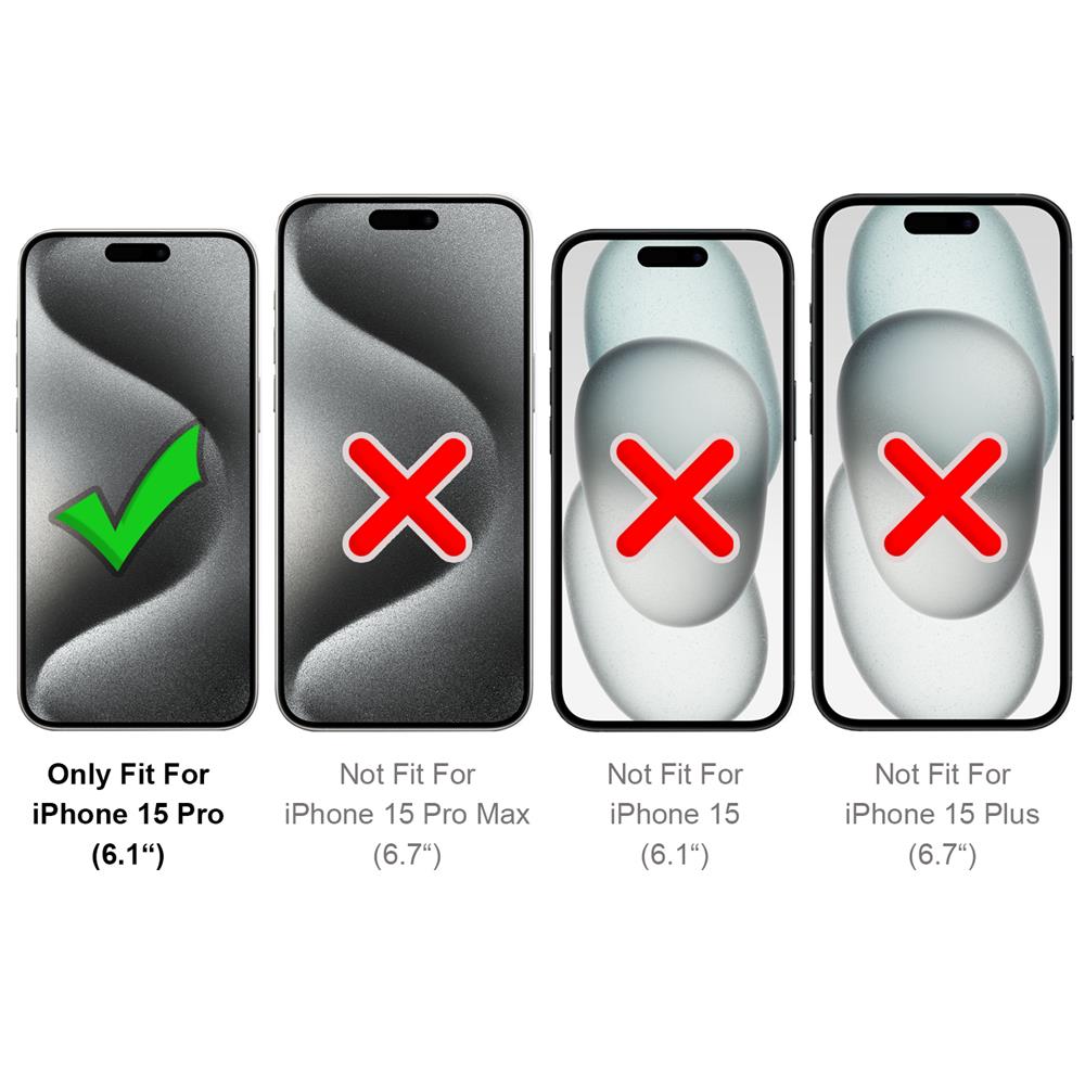 Army Case für Apple iPhone 15 Pro in Grün