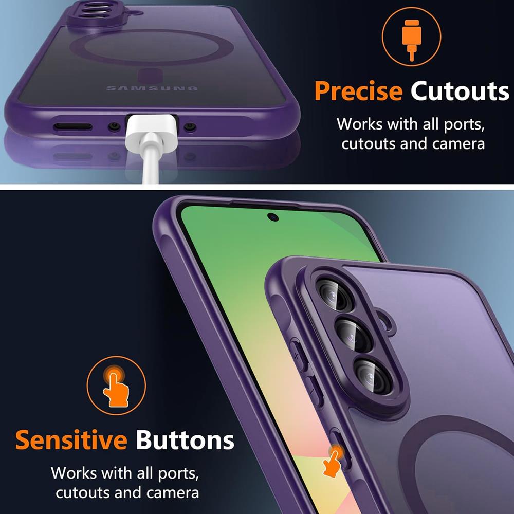 Zoya TPU für Samsung Galaxy A17 5G in Lila