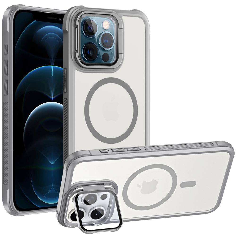 Colour Magsafe für Apple iPhone 12 Pro in Grau