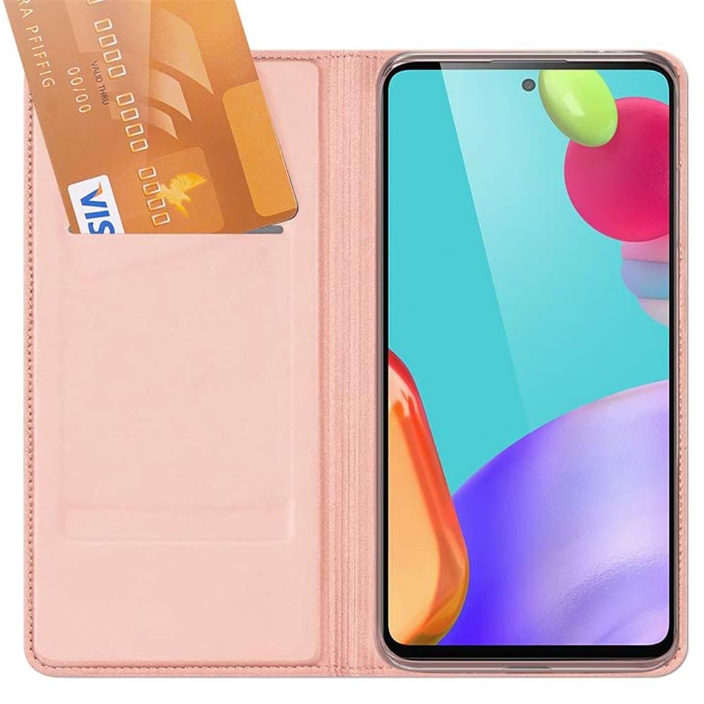 Electroplated Flip für Samsung Galaxy A72 in Rosegold