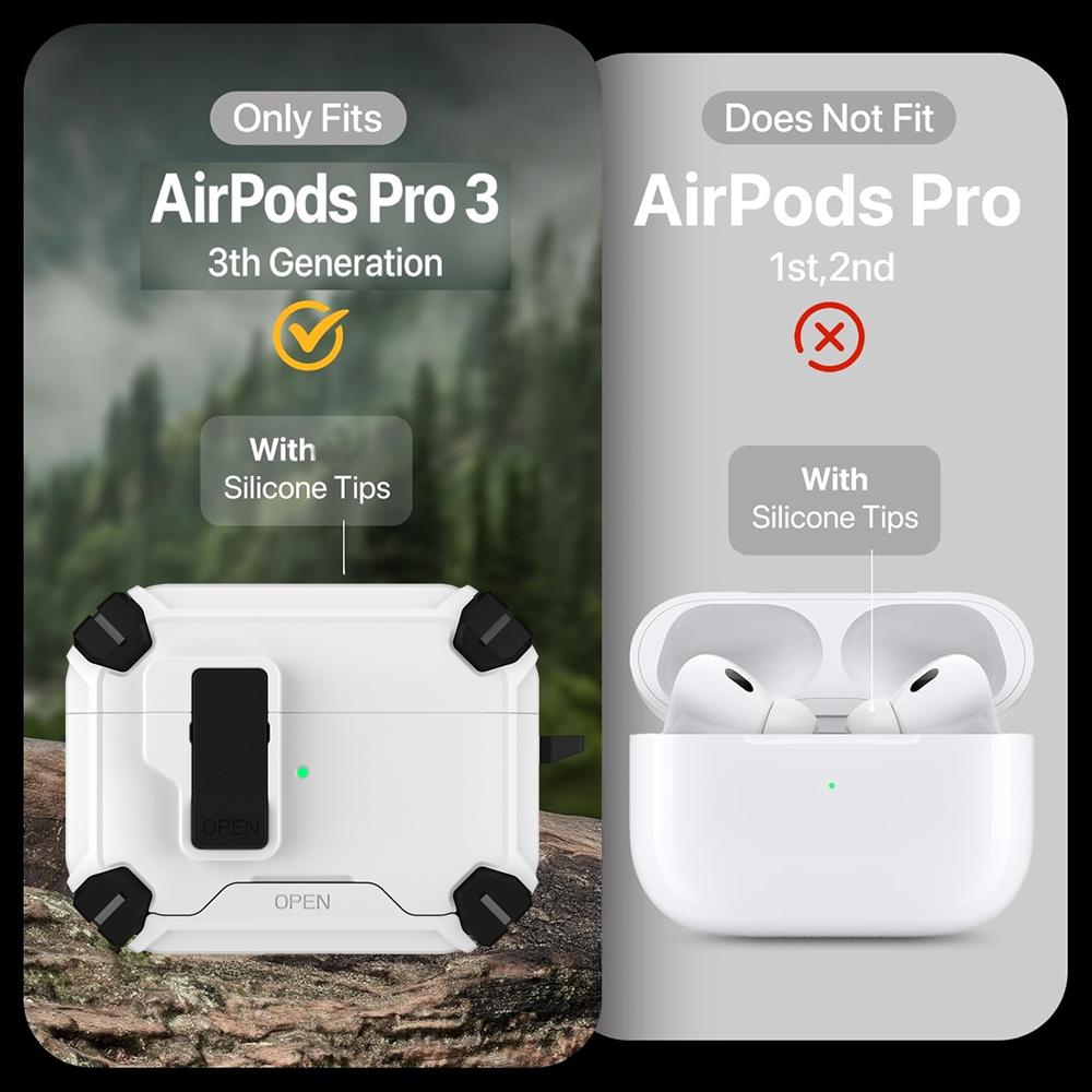 AirPods Defender für AirPods Pro 3  in Weiss
