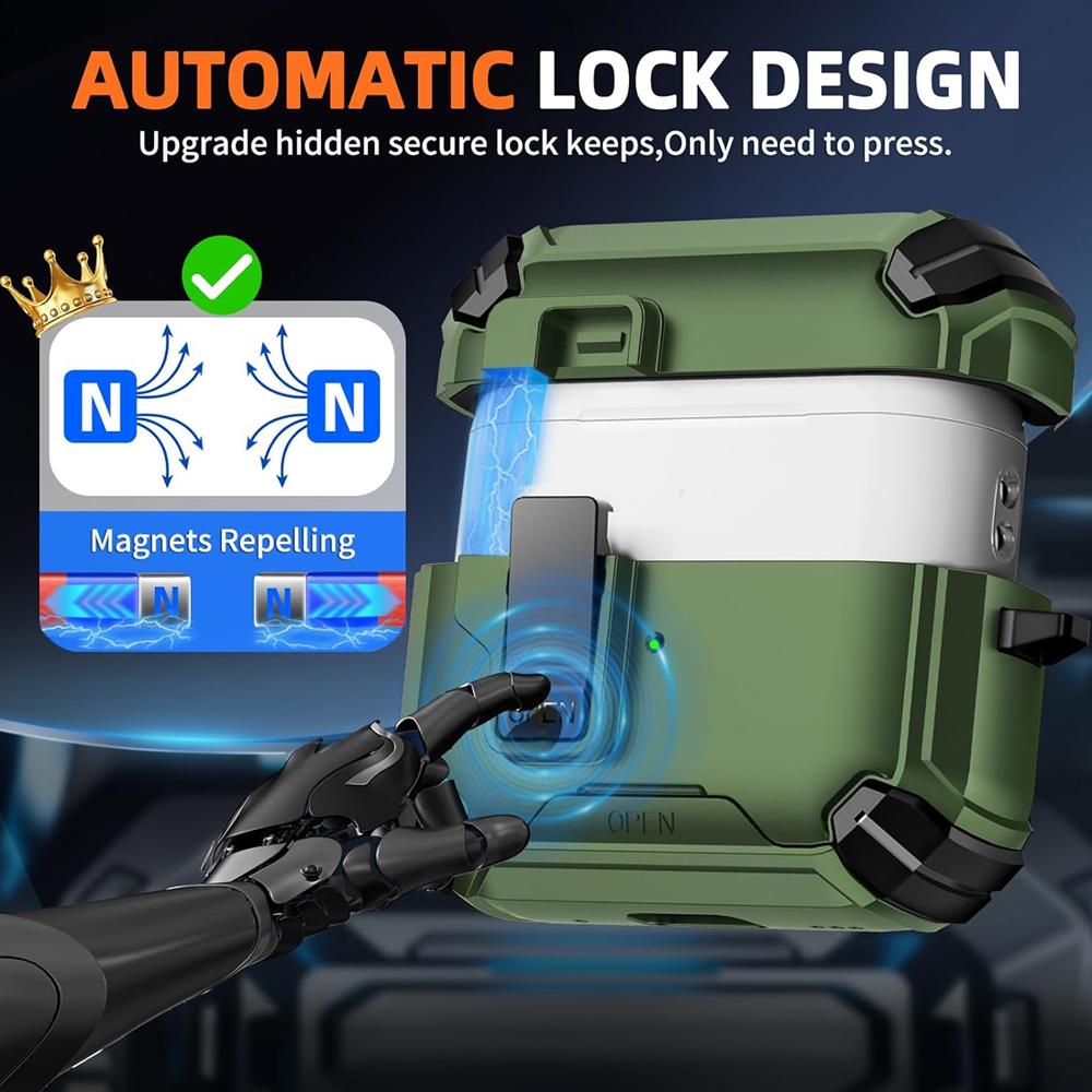 AirPods Defender für AirPods Pro 3  in Army Grün