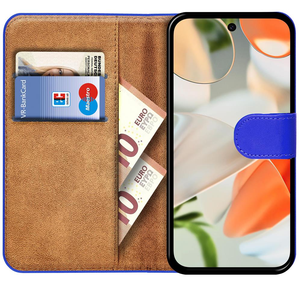 Basic Wallet für Google Pixel 9 in Blau