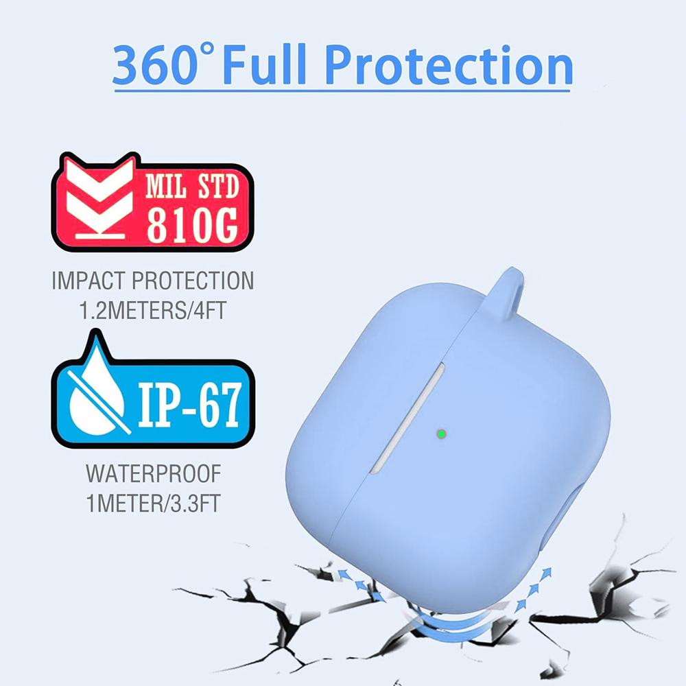 AirPods Simple - AirPods 4 in Baby Blau