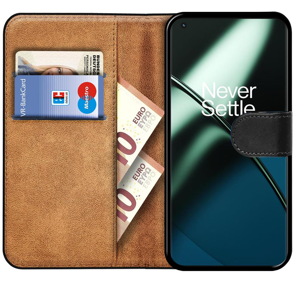 Basic Wallet für OnePlus 11 5G in Schwarz