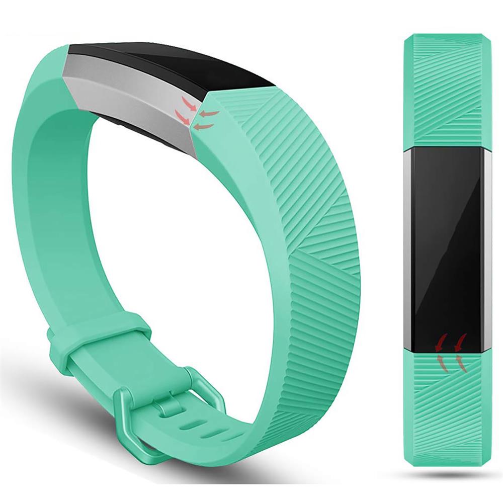 Fitnessarmband TPU für Fitbit Alta / HR - Größe S in Hellblau
