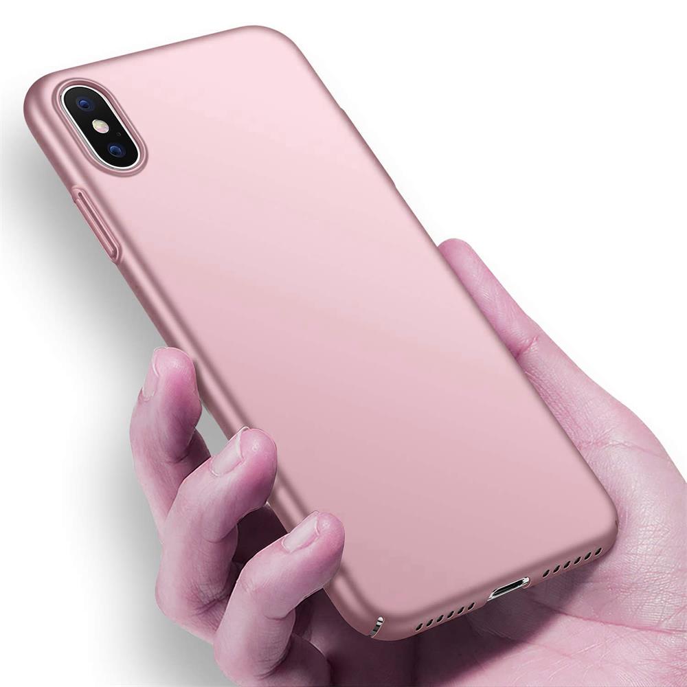 Classic Plain für Apple iPhone XS Max in Rosegold